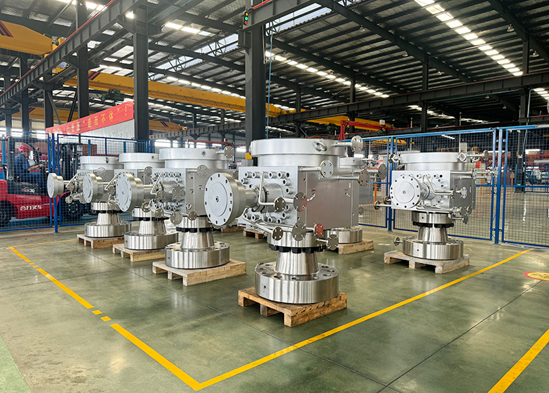瑞成泵业8台18000cc/r釜底泵应用于中石化原油反应釜储罐底部